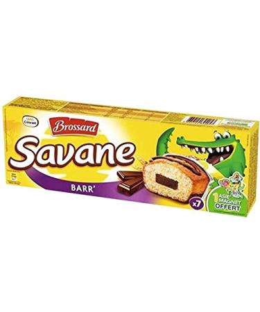 BROSSARD Brossard Savannah Pocket Barr Chocolate 189g (Pack of 3)