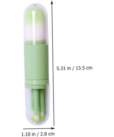 Angoily 5 Sets Telescopic Makeup Brush Convenient Makeup Tool Double Ended Makeup Brush Dresser Tool Girl Makeup Cosmetics Brush Eye Makeup Brush Eyebrow Beauty Tools Plastic Double Head - Buy Online on GoSupps.com