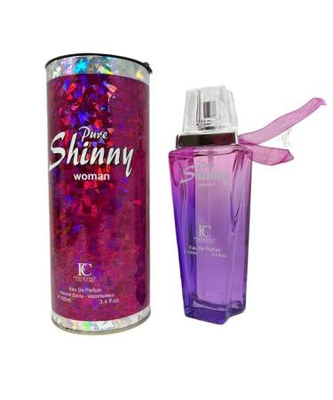 PURE SHINNY EAU DE PARFUM 3.4 OZ. Floral fragrance for women.