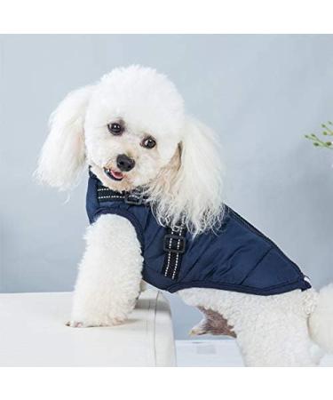 Buy Waterproof Dog Vest & Coat - Warm Soft Winter Harness in 9 Colors | XXL Navy - Buy Online on GoSupps.com