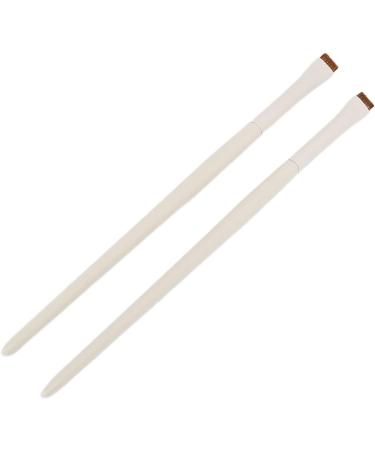 Thin Eyeliner Brushes Flat Definer Brush Slanted Angled Makeup Brush for Precise Application with Soft Fiber Bristles Durable Aluminum Tube Eyeliner Makeup Brush for Gel  - Buy Online on GoSupps.com