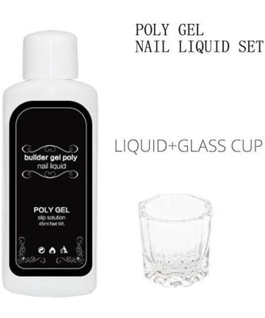 45ml Anti-stick Poly Gel Slip Gel Liquid Silp Solution Gel Brush Cleaner Nail Extension Tool - Buy Online on GoSupps.com