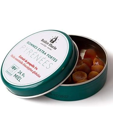 Ballot-Flurin - Extra Strong Pyrenees Gums - Honey & Black Propolis - Made in France - 30g - Buy Online on GoSupps.com