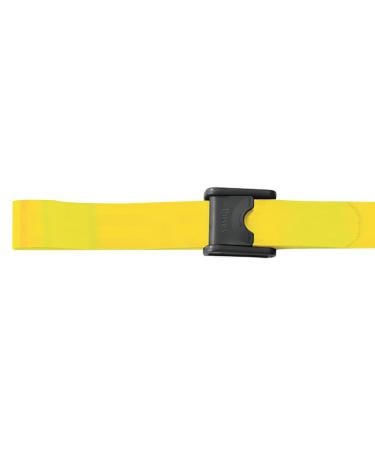 TIDI Posey Premium EZ Clean Gait Belt With Spring-Loaded Buckle, Yellow, 60  Walking Belt & Patient Gait Belt  Qty. 1  Medical Supplies for Nurses, Physical Therapy & Home Care (6546Y) 60 Inch Yellow