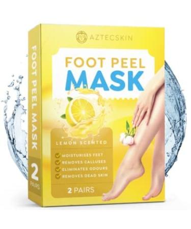 Mask London - Foot Peel Mask - Perfect For Callus Cracked Heel And Hard Skin - Foot Mask For Exfoliating Moisturising Treatment For Baby Soft Feet