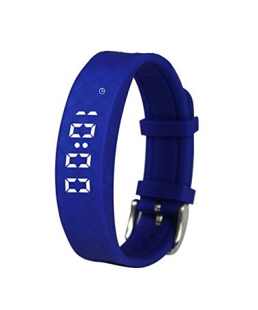 Blue Pivotell Vibratime Vibrating Pill Reminder Alarm Watch - with up to 12 Daily Alarms