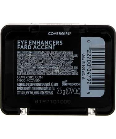 CoverGirl Eye Enhancers Sterling Blue 600 Shadow 1 Kit 0.09 oz (Pack of 2) - Buy Online on GoSupps.com