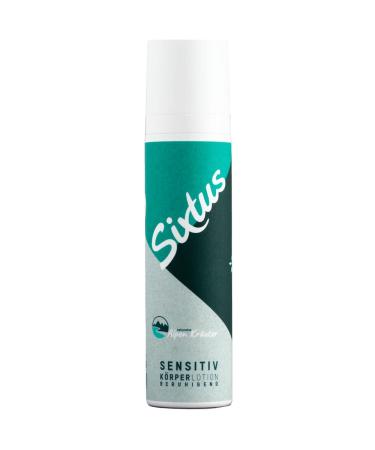 Sixtus Sensitive Body Lotion - Body cream for daily skin care for sensitive skin with alpine herbs - 100 ml