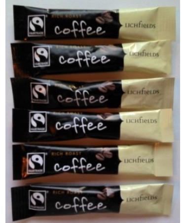 100 Lichfields Individual Rich Roast Coffee Stick Sachets