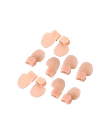 Shoe Insole 10pcs Hammer Straightener Hammer Silicone Gel Spacer Hammer Straightener Bunion Gel Separator Separators for Bunions Pads Gasket