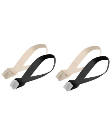 FOMIYES 4 Pcs Toe Separator Hammer Toe Splints Toe Spreader Creme Shop Orthotics for Plantar Fasciitis Toe Separator for Bunion Toe Spreaders for Women Bunion Corrector for Men Man Thumb 25.3x2.3cmx2pcs Assorted Colorx2pcs