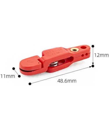 VOANZO 4PCS Heavy Tension Snap Release Clips for Kites & Fishing - High-Quality Trolling Accessories (Red) - International Shipping Available - Buy Online on GoSupps.com