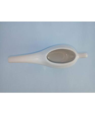 WHOLELIFEOBJECTS Leak Proof Durable Porcelain Ceramic Neti Pot Hold 200 Ml Water Comfortable Grip | Microwave and Dishwasher Safe eco Friendly Natural Treatment for Sinus and Congestion