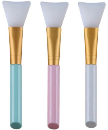 Facial Mask Brush Silicone Facial Mask Brush Hairless Face Makeup Applicator Mud Mask Brush DIY Mask Cosmetic Brush Blue - Buy Online on GoSupps.com