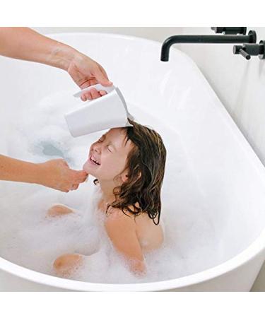 Ubbi Bath Rinse Cup for Babies & Toddlers - Essential Newborn Bath Time Tool - White - Buy Online on GoSupps.com