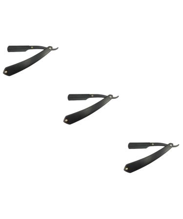 Fomiyes 3st men razor men's razor Safe razor handwell razor from barber-steel folding rapiders razor with wooden handle wooden handle man handbook eyebrow knife