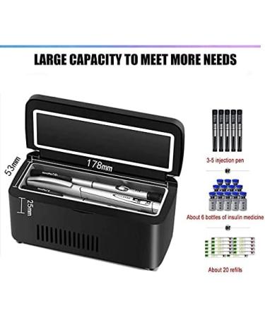 Medicine Fridge & Insulin Cooler Portable Cooler Thermostat Mini Fridge Insulin Cooler - Buy Online on GoSupps.com