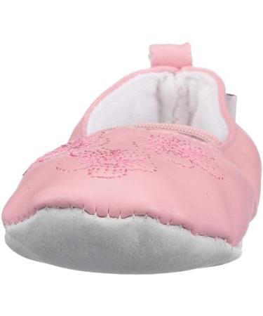 Playshoes Girls Gymnastics Shoes - Ballet Slippers with Flower Design Size 24/25 EU Pink - Buy Online on GoSupps.com