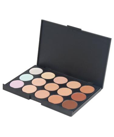 Accessotech 15 Color Pure Concealer Palette & Makeup Set | International Shipping Available - Buy Online on GoSupps.com
