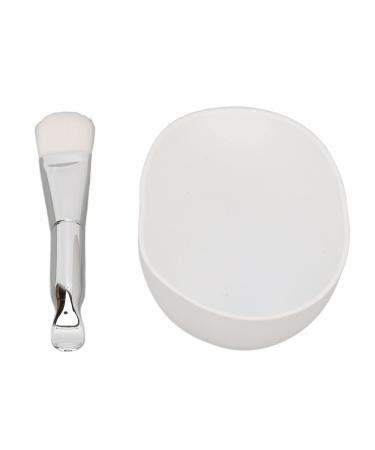 Easy Clean Face Mask Bowl Set Reusable Foldable Face Mask Mixing Bowl with Soft Brush DIY Large Diameter Silicone Mask Bowl Kit for Face Masks Clay Masks Exfoliants Serums Body Lotions