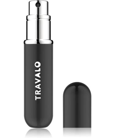 Travalo - Classic Refillable Perfume Spray - Revamped refill system - Durable Travel Spray - TSA Approved Atomizer - Aircraft Grade Aluminum Spray - Glass free - Black - Unisex - 0.13oz m Black 5 ml - Buy Online on GoSupps.com