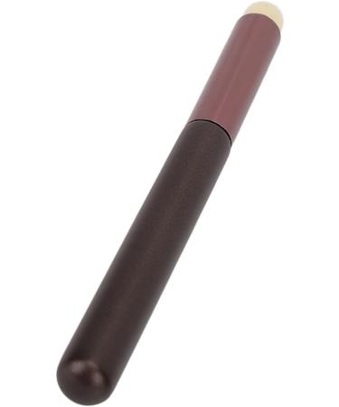 Portable Round Head Lip Brush with Soft Bristles Multipurpose Concealer Smudge Brush Easy to Carry Ideal for Lipstick and Eyeshadow Smudging - Buy Online on GoSupps.com