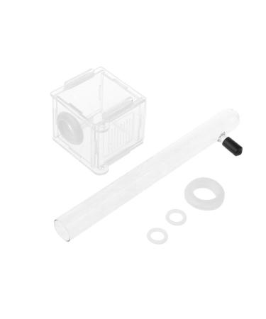 Junlinto Ant Nest Glass Tube Mini Ant Nest with Active Zone Insect House Acrylic Ant Farm