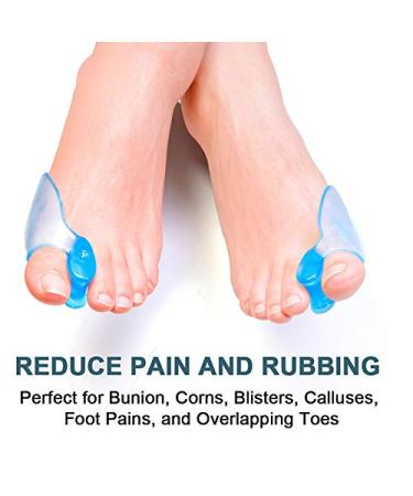 GsT Big Toe Separator - Set of 2 Pairs | Toe Spacers for Toe Alignment and Pain Relief - Buy Online on GoSupps.com