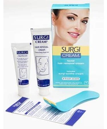 Surgi Cream Face Hair Remover - Gentle and Effective - 1 oz - Buy Online on GoSupps.com