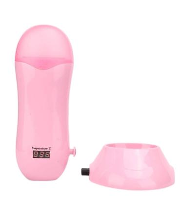 Depilatory Wax Heater & Roller - Adjustable Temperature Wax Hair Removal Instrument (Pink EU) | Smooth Skin Solutions - Buy Online on GoSupps.com