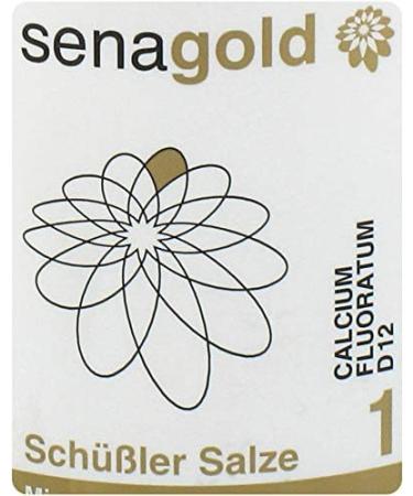 Sch ßler Salt No. 1 - Calcium Fluoratum D12 Tablets | Gluten-Free | 400 Pieces - International Shipping Available - Buy Online on GoSupps.com