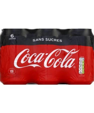 Coca Cola Soft drink with plant extracts - 6 cans of 33cl