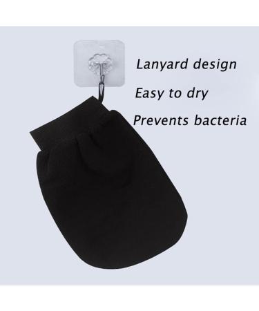 Korean Exfoliating Gloves for Body | 2 PCS Exfoliating Mitts for Men and Women | Deep Shower Mitt for Spa Bath | Removes Dead Skin - Buy Online on GoSupps.com