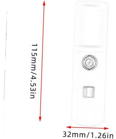 Beatifufu 1pc Sprayer Hydrating Humidifier Face Steamer Mini Desktop Humidifiers Desk Humidifier White - Buy Online on GoSupps.com