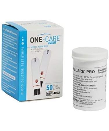 MediVena ONE-Care PRO Glucose Strips 50ct - Professional Use - Buy Online on GoSupps.com