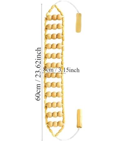 Luejnbogty Rope Back Massager - 47.2 Massage Roller for Back Neck Legs & Waist | International Shipping Available - Buy Online on GoSupps.com
