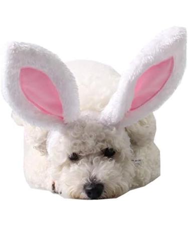 Golden Apple 2 Pcs Christmas Pet Headband Fluffty Bunny Ears Headband Easter Party Puppy Headwear Supplies for Cat Dog (S) - Buy Online on GoSupps.com
