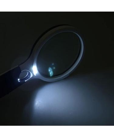 Magnifying 45X 3 LED Light Handheld Magnifier Reading Map Newspaper Magnifying Glasses Jewelry Loupe for Old Glass Lens Jewelry Loupe Made in China - Buy Online on GoSupps.com