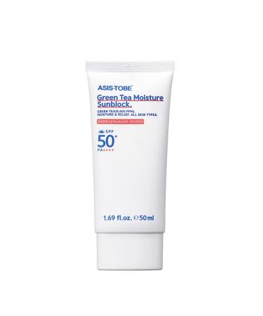 ASIS-TOBE Green Tea Moisture Sunblock 1.69 oz / 50 ml