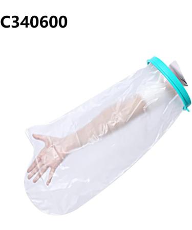 Funnytek Waterproof Half Arm Cast Cover for Shower - Adult Watertight Bandage Protector for Broken Arm, Hand, Finger, Wrist - C340600 Adult Arm (Plus) - Buy Online on GoSupps.com