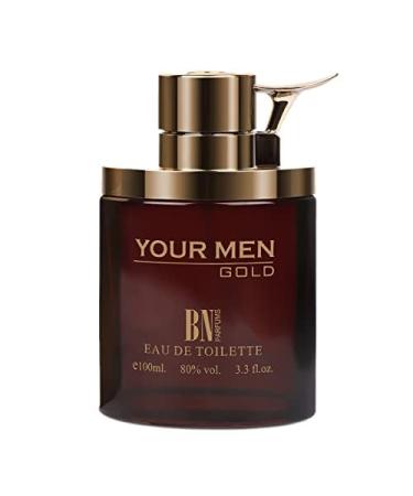 prime craft Your Men Gold Long Lastng 100ml Men Perfume Floral Woody & Leathery Soothing Fragrance - Buy Online on GoSupps.com