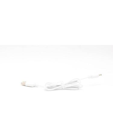 White USB Charger Cable for Fairywill/Bitvae/KIPOZI Electric Toothbrush - 3.3FT Replacement Charging Cable - Buy Online on GoSupps.com