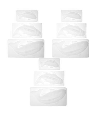 UPKOCH 9 Pcs Fish Mold Fish Candy Goldfish Baking Mould Fish Cake Mould Kitchen Supplies Paper Cup 31.5X15.5X7CMx3pcs
