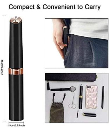 Hair Trimmer for Nose & Ear - All-in-One Waterproof Groomer for Men & Women Battery-Powered Low Noise Stainless Steel Precision Hair Remover - Buy Online on GoSupps.com