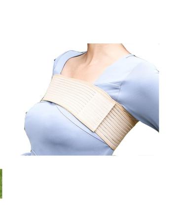 Breast Implant Stabilizer Chest Compression Band Post Surgery Stabilizer for Breast Implant (Beige)
