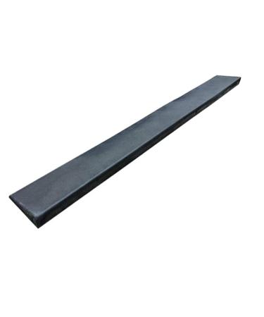 Large Kerb Ramps Heavy Steel Threshold ramps Car Threshold ramps Curb ramps Can be Used Under 3 tons Silver (Size:100 * 4 * 1CM)