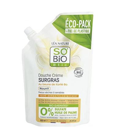 So'Bio tic SoBio tic Ecopack Surfett Douchecamon organic sheaboter 650 ml