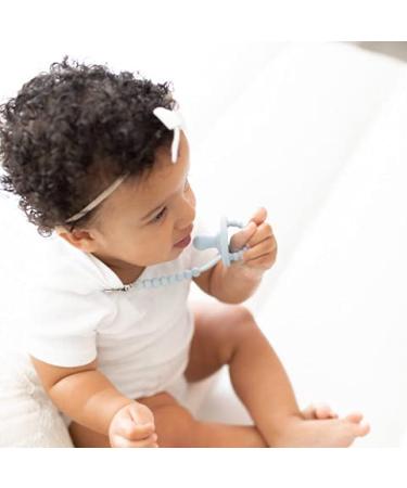 Ryan & Rose Cutie Clip Judy - Silicone Pacifier Holder (Blue) - Buy Online on GoSupps.com