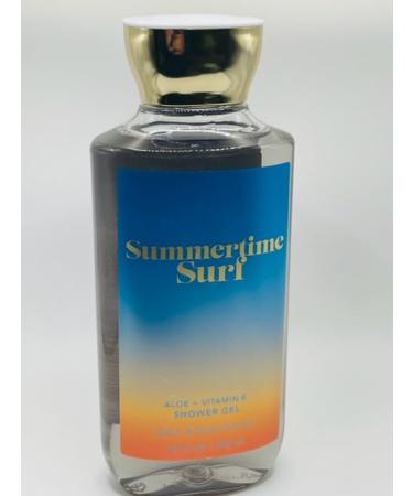 Bath Body Works Summertime Surf Shower Gel 10 Ounce Body Wash