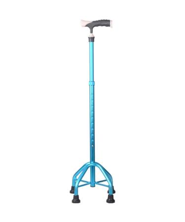 Adjustable Crutches Walking Stick Handicapped Cane Open Cuff Crutches Silver (Purple) Bathing in Sunlight Blue